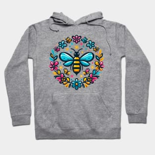 Flower Bee Hoodie